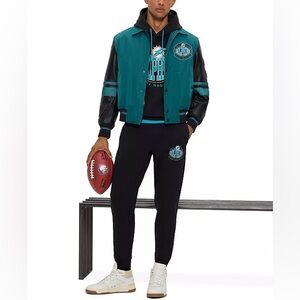 Hugo Boss  x NFL Dolphins Water-Repellent Bomber Jacket